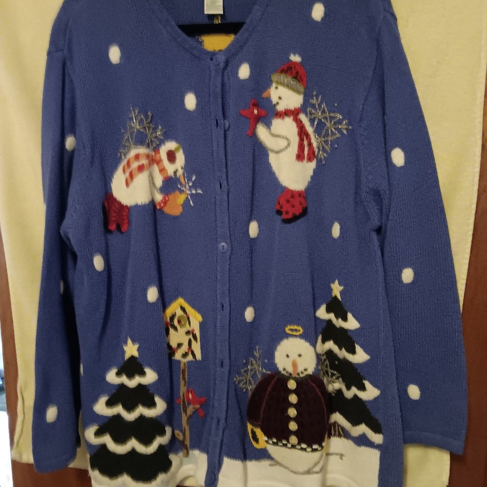 Quacker Factory Christmas Sweater